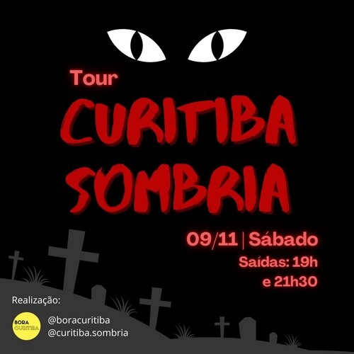 Tour Curitiba Sombria: Uma Aventura Noturna Pelas Lendas Urbanas - Cover Image